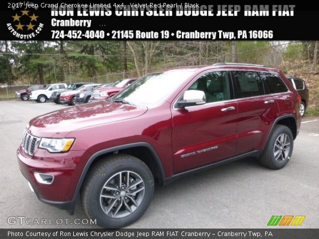 2017 Jeep Grand Cherokee Limited 4x4 in Velvet Red Pearl