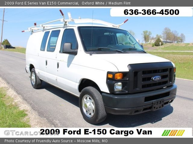 2009 Ford E Series Van E150 Commercial in Oxford White