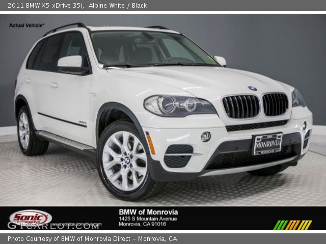 2011 BMW X5 xDrive 35i in Alpine White