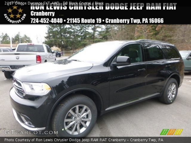 2017 Dodge Durango SXT AWD in DB Black Crystal
