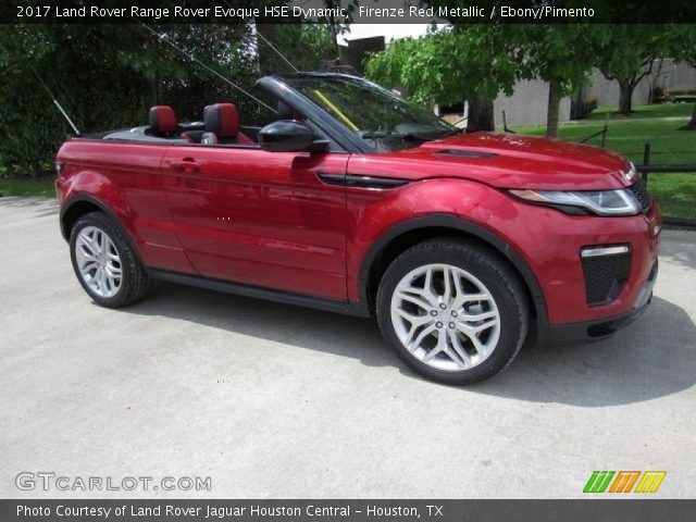 2017 Land Rover Range Rover Evoque HSE Dynamic in Firenze Red Metallic