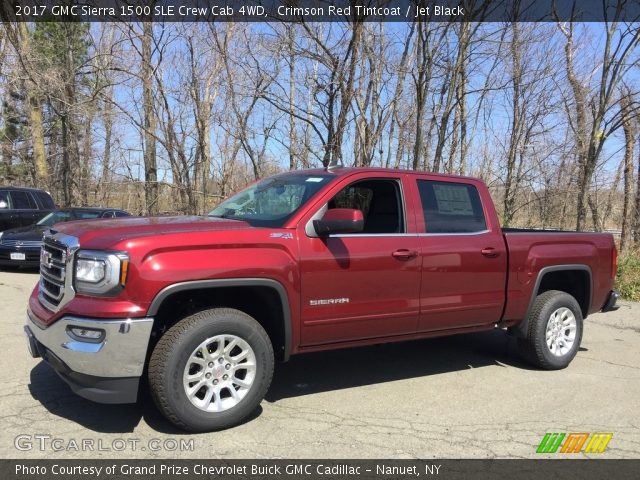 2017 GMC Sierra 1500 SLE Crew Cab 4WD in Crimson Red Tintcoat