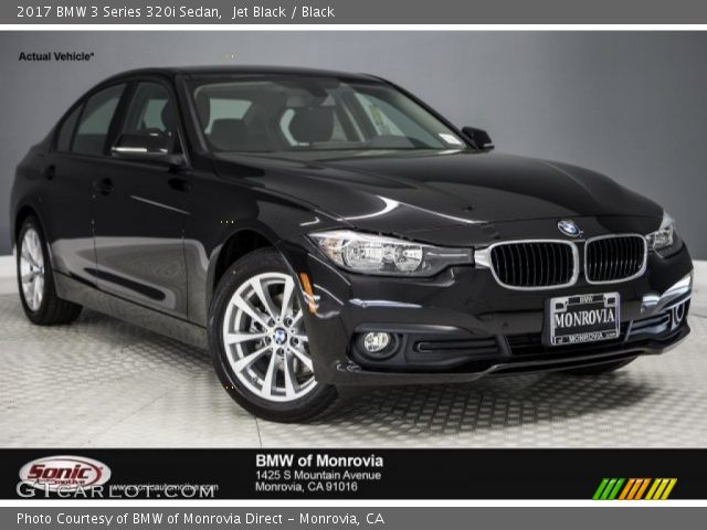 2017 BMW 3 Series 320i Sedan in Jet Black