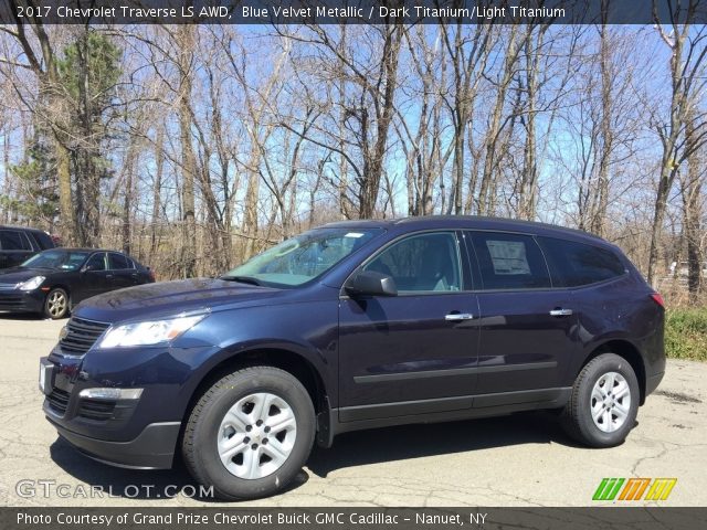 2017 Chevrolet Traverse LS AWD in Blue Velvet Metallic