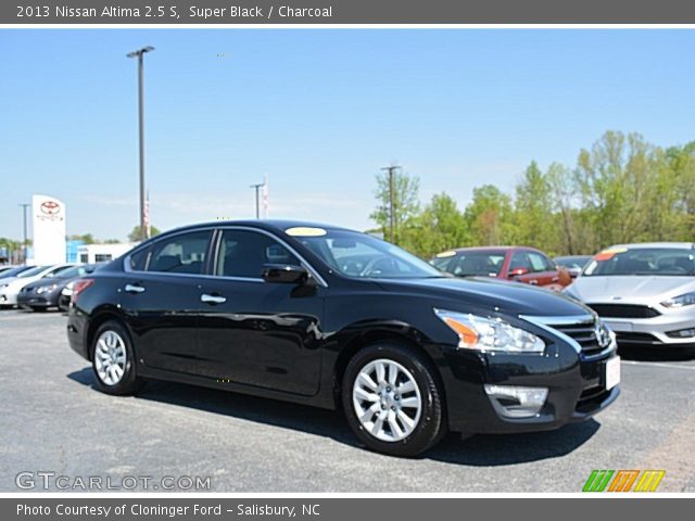 2013 Nissan Altima 2.5 S in Super Black