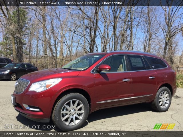 2017 Buick Enclave Leather AWD in Crimson Red Tintcoat