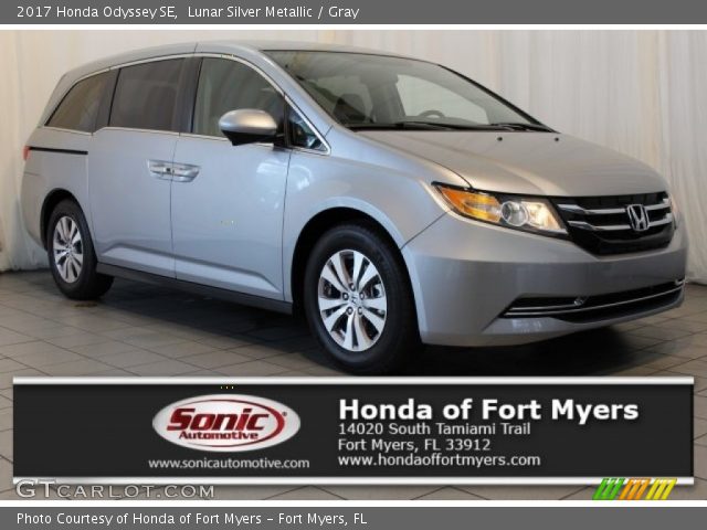 2017 Honda Odyssey SE in Lunar Silver Metallic