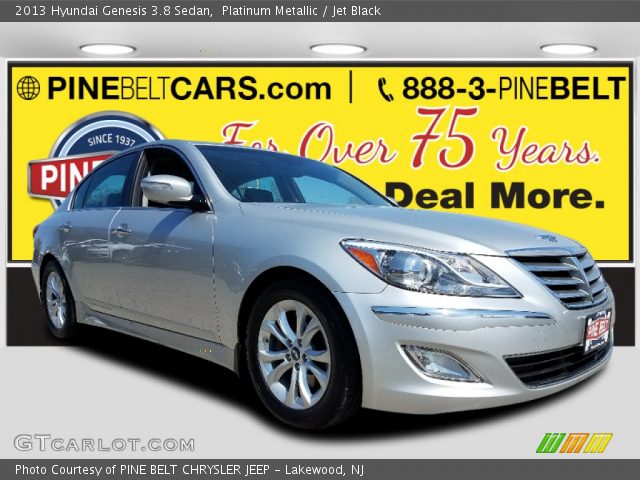 2013 Hyundai Genesis 3.8 Sedan in Platinum Metallic