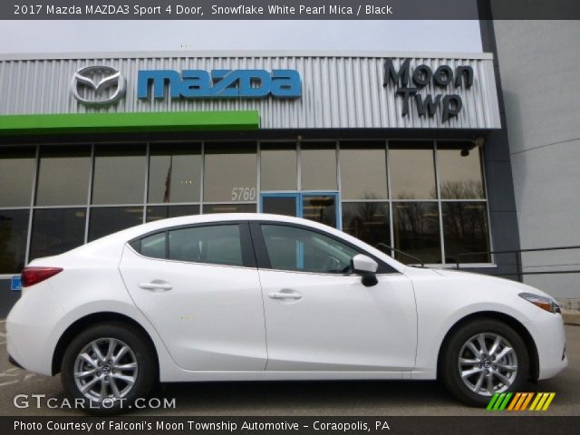 2017 Mazda MAZDA3 Sport 4 Door in Snowflake White Pearl Mica