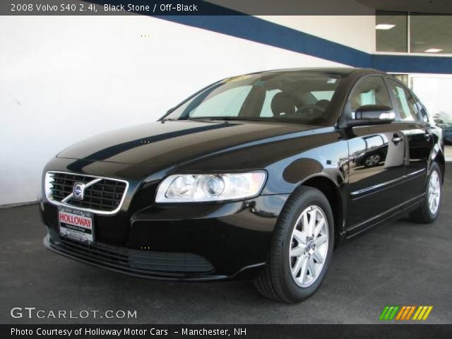 2008 Volvo S40 2.4i in Black Stone