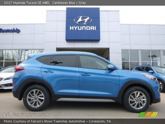 2017 Hyundai Tucson SE AWD in Caribbean Blue