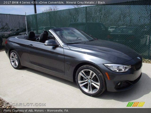 2017 BMW 4 Series 430i xDrive Convertible in Mineral Grey Metallic