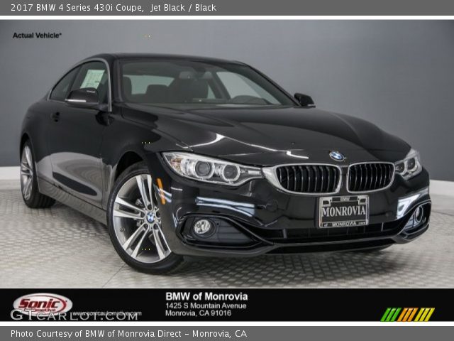 2017 BMW 4 Series 430i Coupe in Jet Black