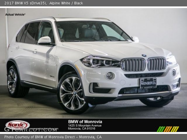 2017 BMW X5 sDrive35i in Alpine White