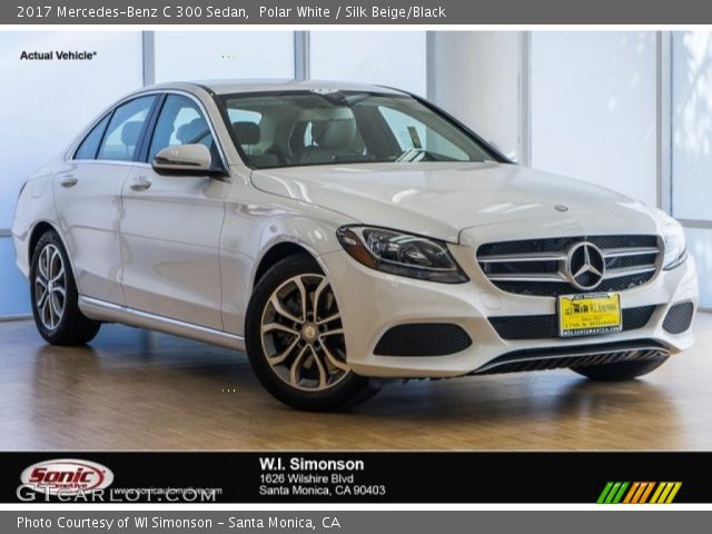 2017 Mercedes-Benz C 300 Sedan in Polar White