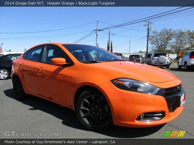 2014 Dodge Dart SXT in Header Orange