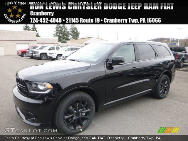 2017 Dodge Durango R/T AWD in DB Black Crystal