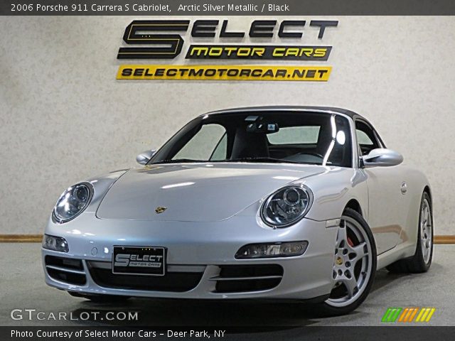 2006 Porsche 911 Carrera S Cabriolet in Arctic Silver Metallic