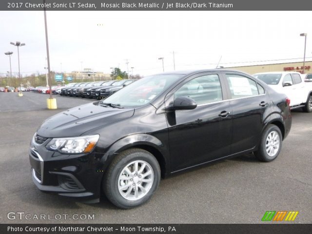 2017 Chevrolet Sonic LT Sedan in Mosaic Black Metallic