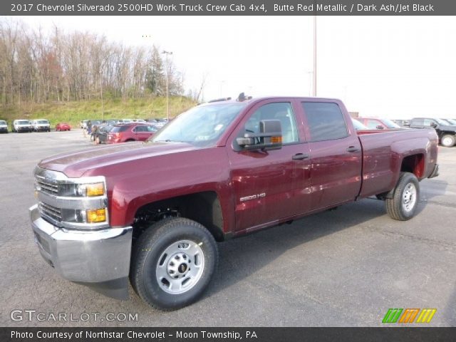 2017 Chevrolet Silverado 2500HD Work Truck Crew Cab 4x4 in Butte Red Metallic