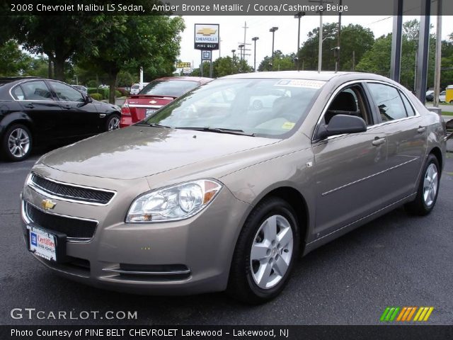 2008 Chevrolet Malibu LS Sedan in Amber Bronze Metallic