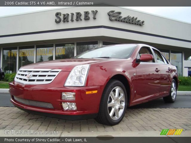 2006 Cadillac STS 4 V6 AWD in Infrared