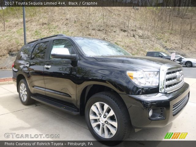 2017 Toyota Sequoia Limited 4x4 in Black