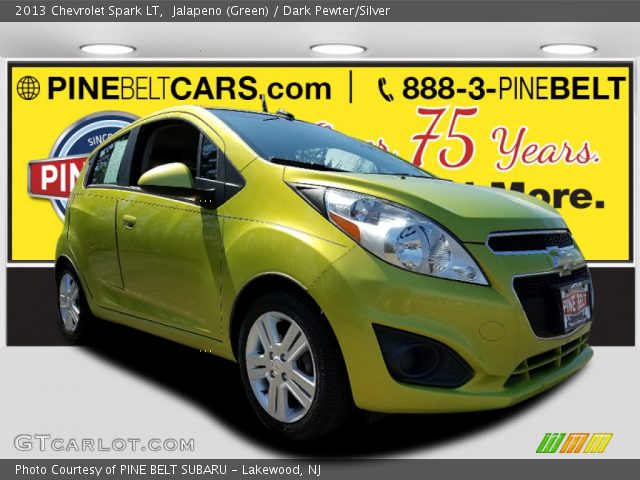 2013 Chevrolet Spark LT in Jalapeno (Green)