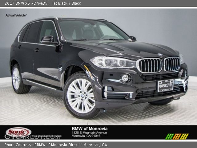 2017 BMW X5 xDrive35i in Jet Black