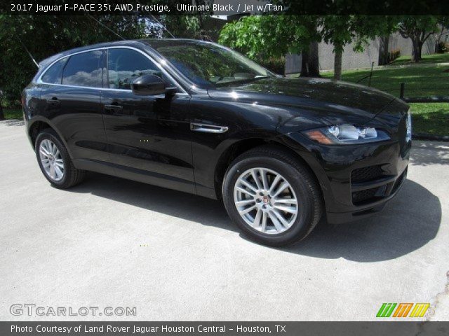 2017 Jaguar F-PACE 35t AWD Prestige in Ultimate Black