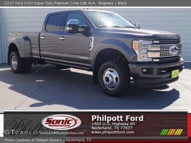 2017 Ford F350 Super Duty Platinum Crew Cab 4x4 in Magnetic
