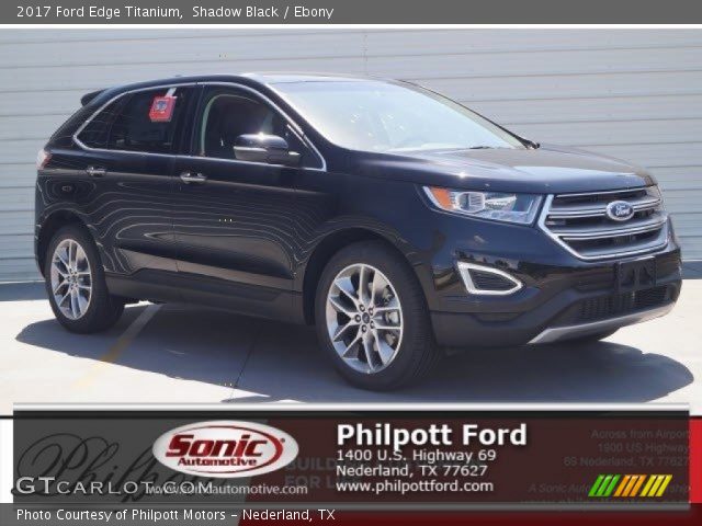 2017 Ford Edge Titanium in Shadow Black