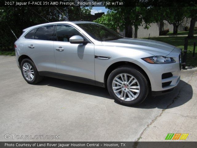 2017 Jaguar F-PACE 35t AWD Prestige in Rodium Silver