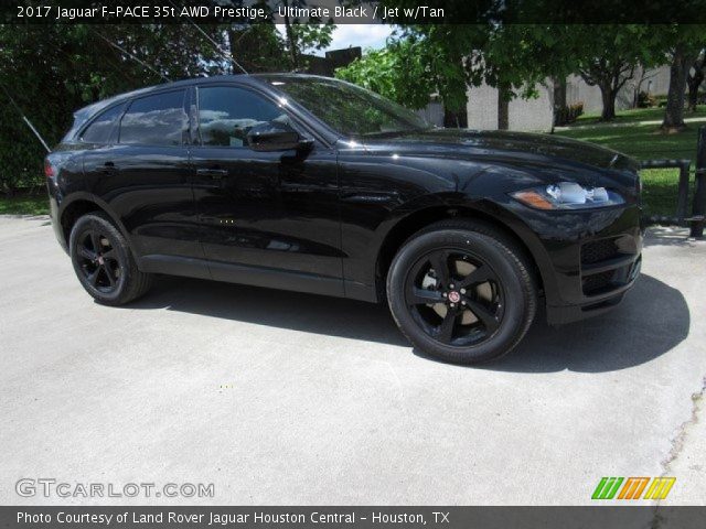 2017 Jaguar F-PACE 35t AWD Prestige in Ultimate Black