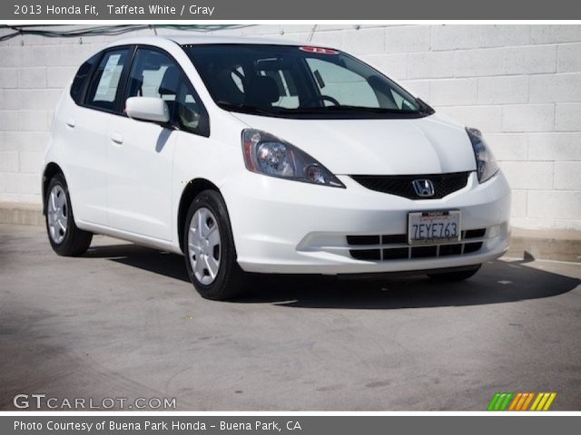 2013 Honda Fit  in Taffeta White