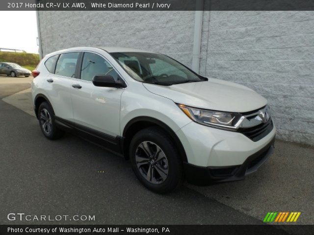 2017 Honda CR-V LX AWD in White Diamond Pearl