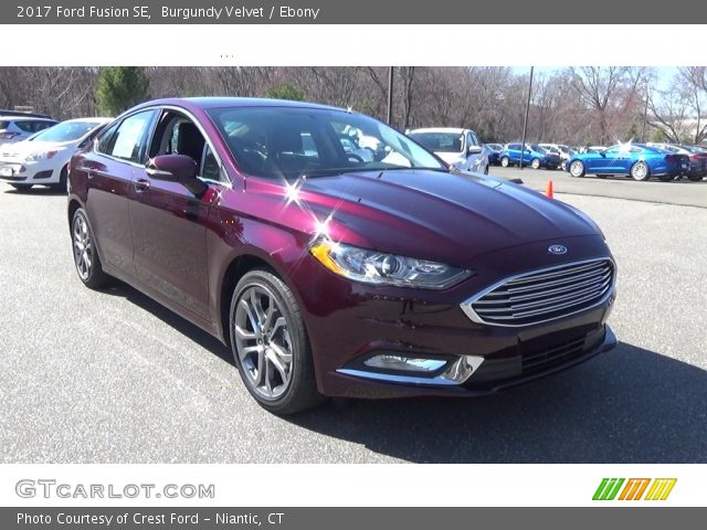 2017 Ford Fusion SE in Burgundy Velvet