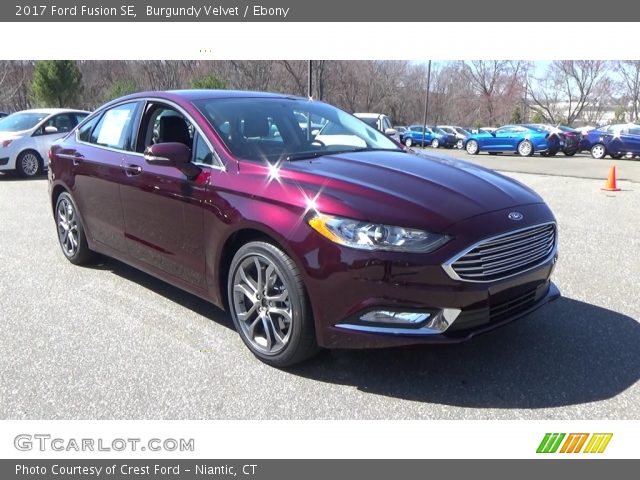 2017 Ford Fusion SE in Burgundy Velvet