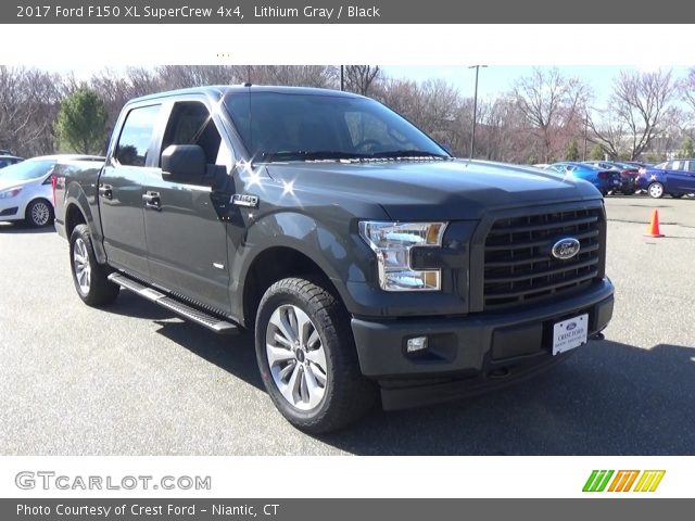 2017 Ford F150 XL SuperCrew 4x4 in Lithium Gray