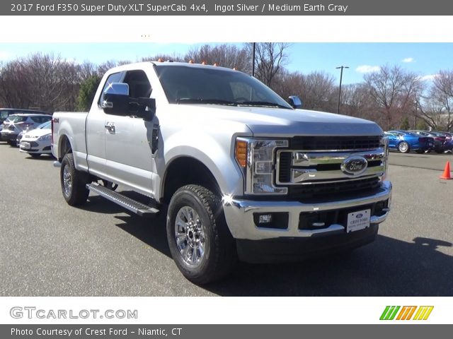 2017 Ford F350 Super Duty XLT SuperCab 4x4 in Ingot Silver