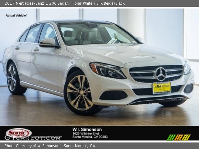 2017 Mercedes-Benz C 300 Sedan in Polar White
