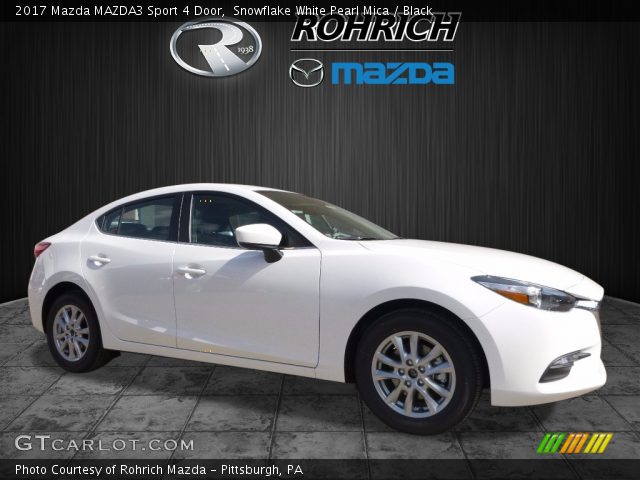 2017 Mazda MAZDA3 Sport 4 Door in Snowflake White Pearl Mica