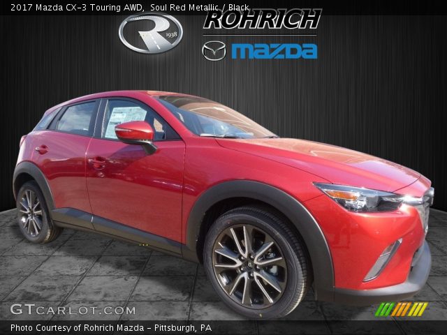 2017 Mazda CX-3 Touring AWD in Soul Red Metallic