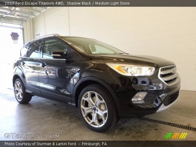 2017 Ford Escape Titanium 4WD in Shadow Black