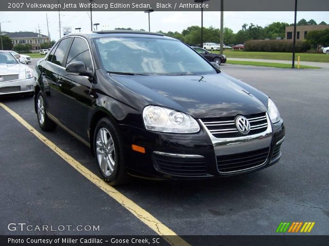 2007 Volkswagen Jetta Wolfsburg Edition Sedan in Black