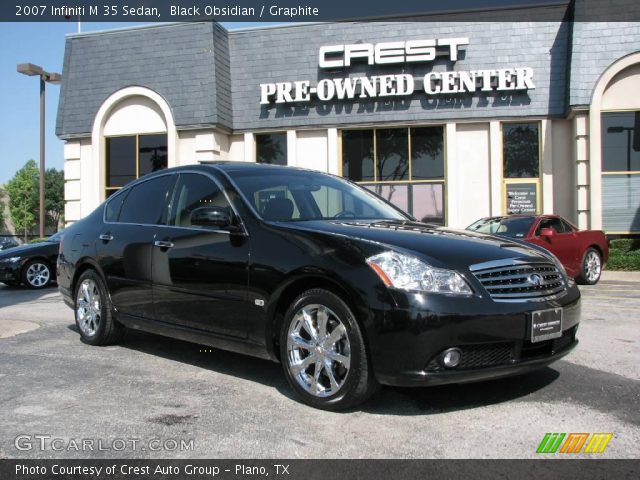2007 Infiniti M 35 Sedan in Black Obsidian