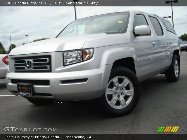 2006 Honda Ridgeline RTL in Billet Silver Metallic