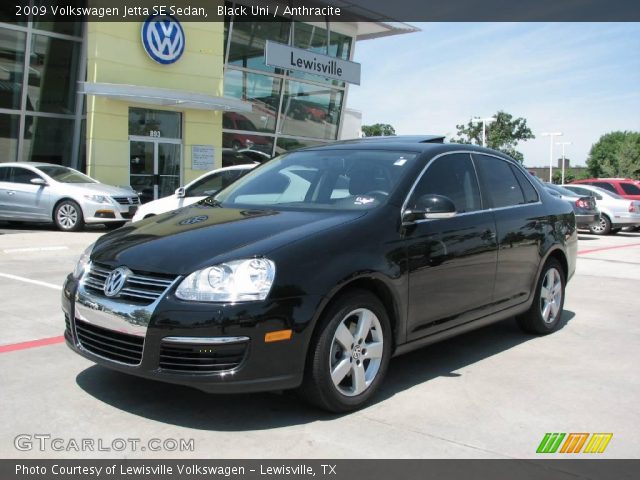 2009 Volkswagen Jetta SE Sedan in Black Uni
