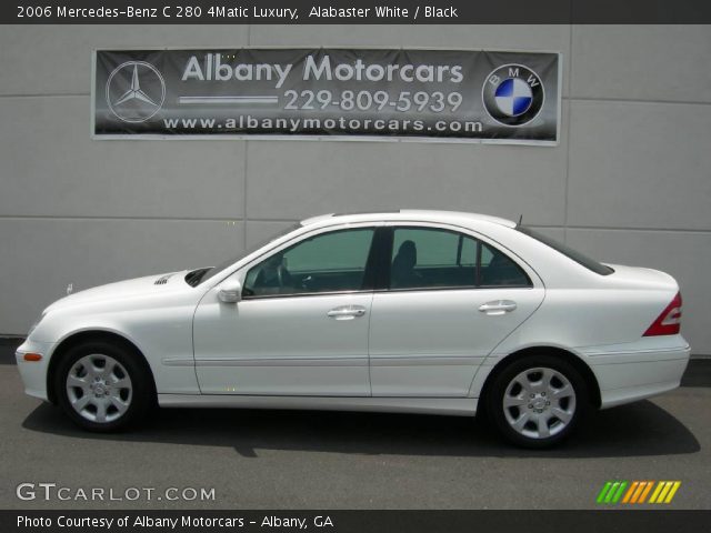 2006 Mercedes-Benz C 280 4Matic Luxury in Alabaster White