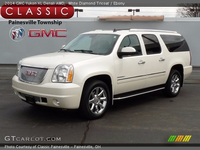 2014 GMC Yukon XL Denali AWD in White Diamond Tricoat